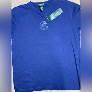 Ralph Lauren Classic Blue Tee #w67